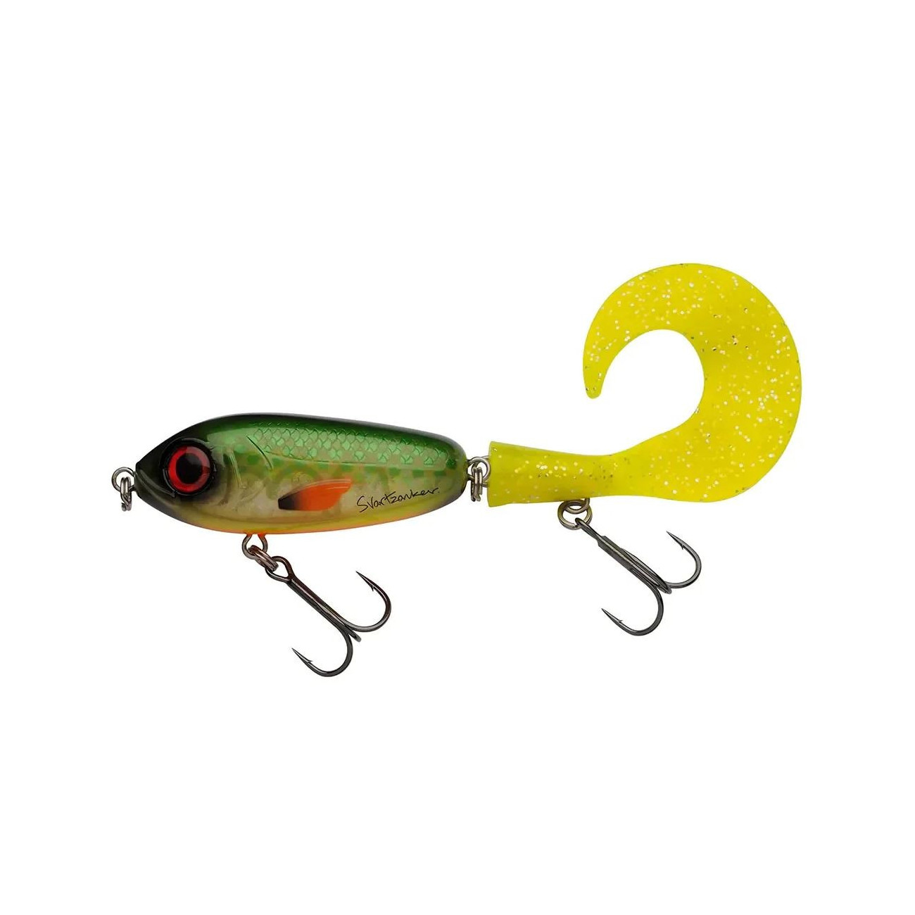 Köp Abu SvartZonker McMio 18cm - Fire Carp Flash på Miekofishing.se!