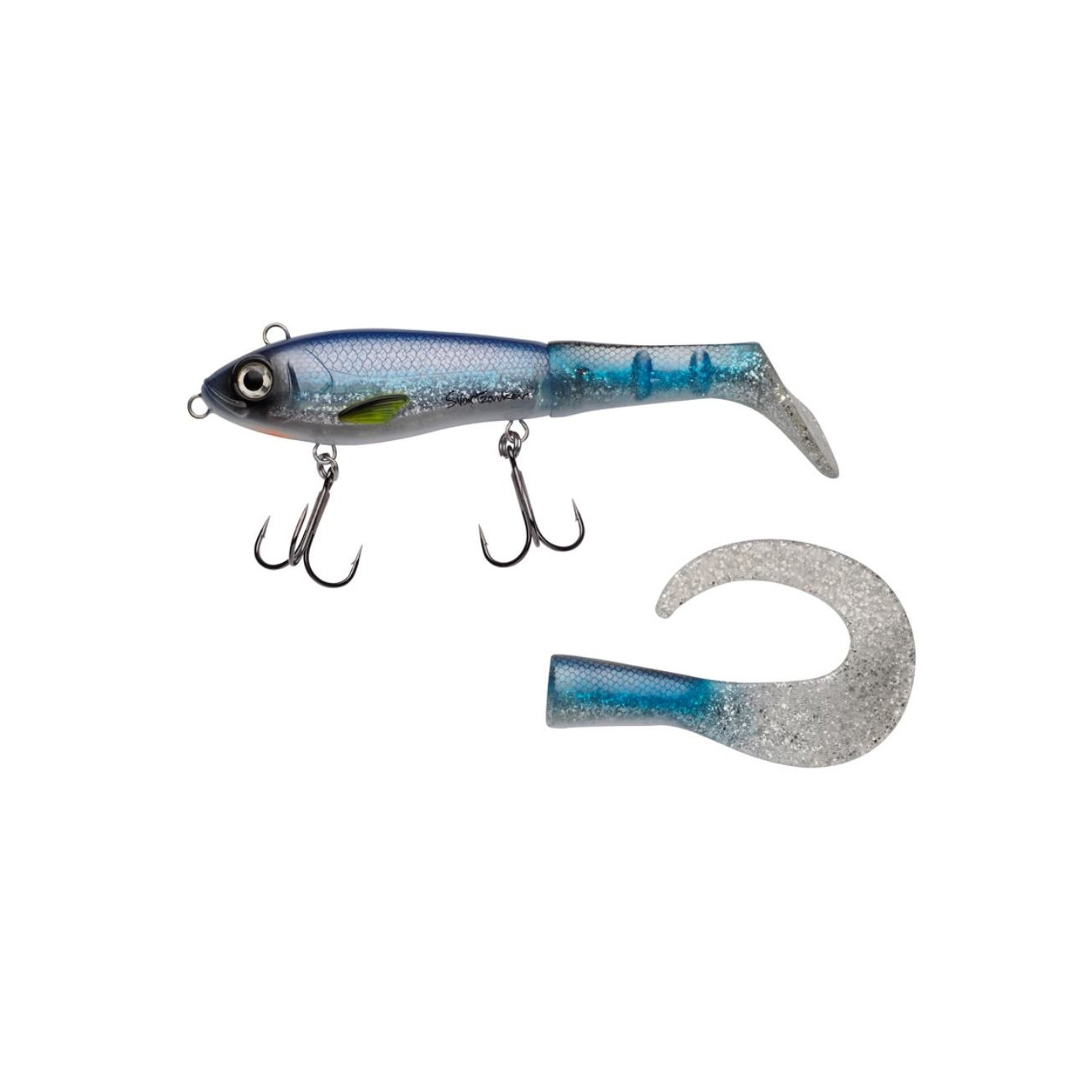 Köp Abu SvartZonker McHybrid 16,5cm - Blue Silver på Miekofishing.se!