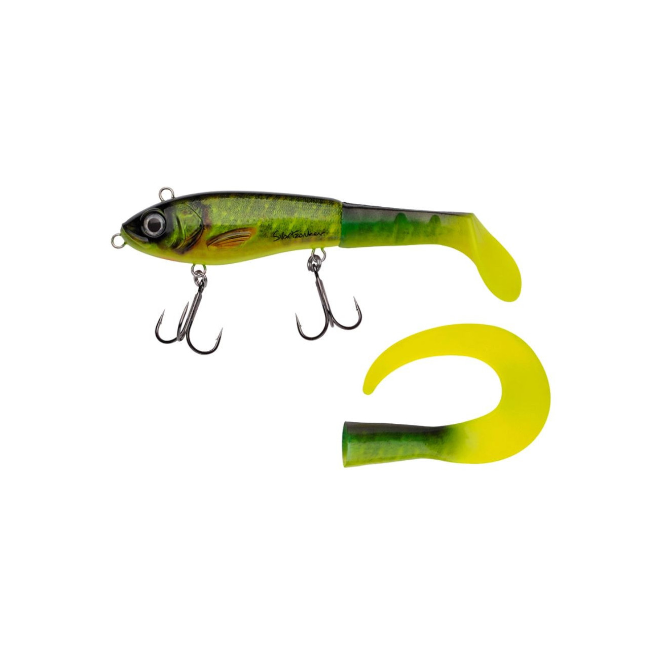 Köp Abu SvartZonker McHybrid 16,5cm - Real Hot Pike på Miekofishing.se!