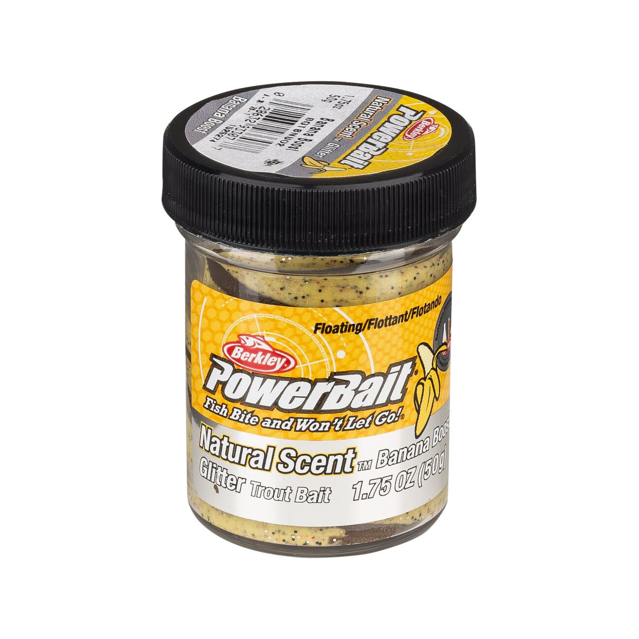 Köp Powerbait Natural Scent Glitter - Banana Boost på Miekofishing.se!