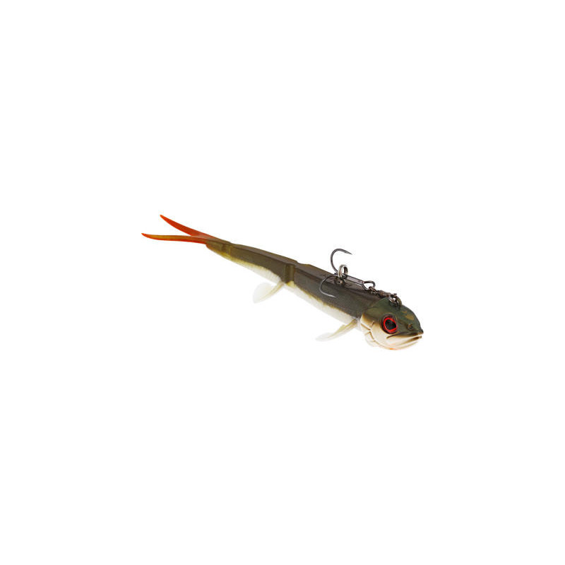 Köp Westin TwinTeez Pelagic V-Tail R'n'R 21cm - Hot Olive på MiEKO