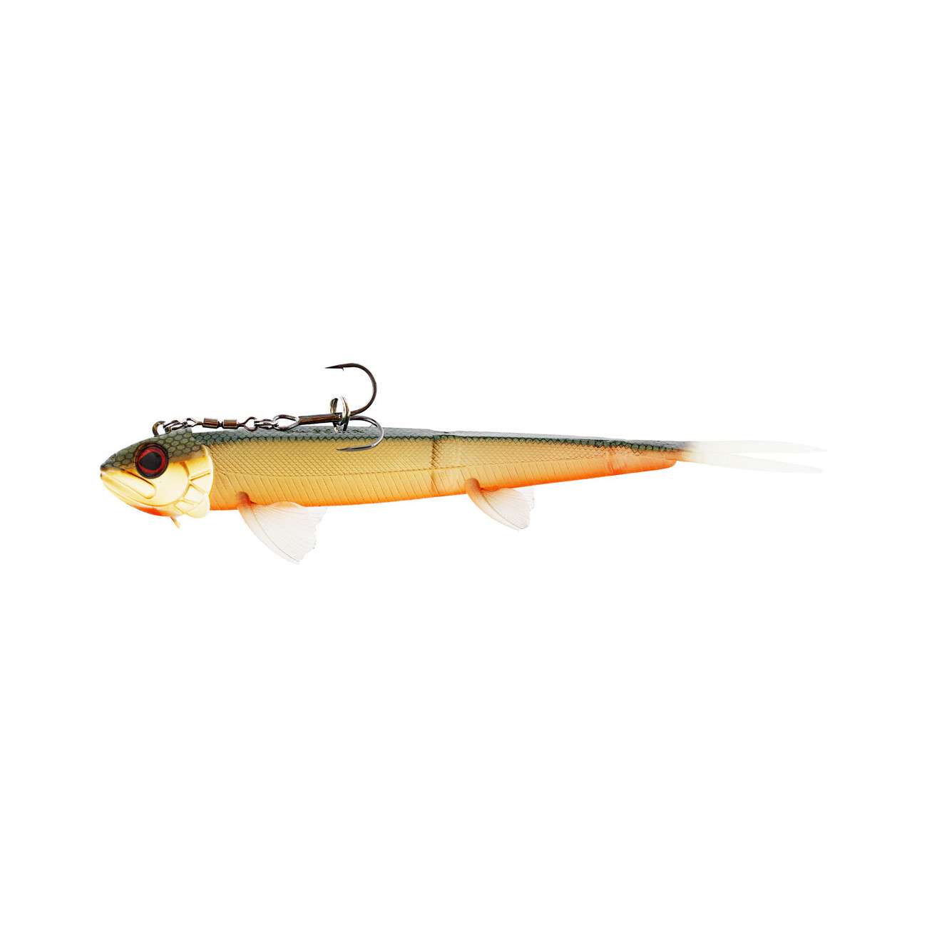 Köp Westin TwinTeez Pelagic V-Tail R'n'R 21cm - Hot Olive på MiEKO