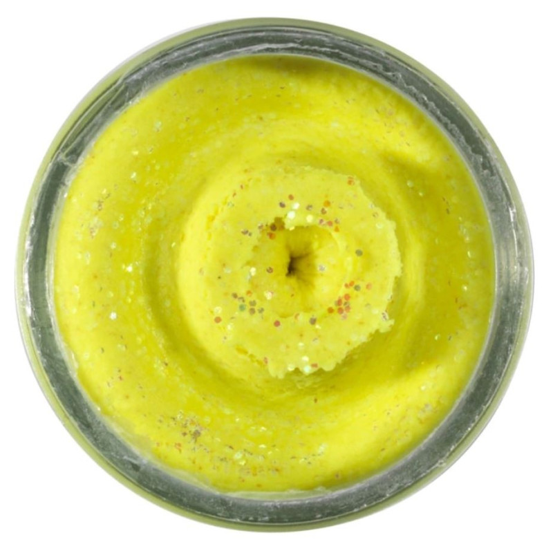 Köp Powerbait Natural Scent Glitter Banana - S Yellow på Miekofishing!