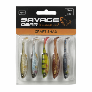 Köp Savage Gear Craft Shad Mix 10cm 6g - (5-pack) på Miekofishing.se