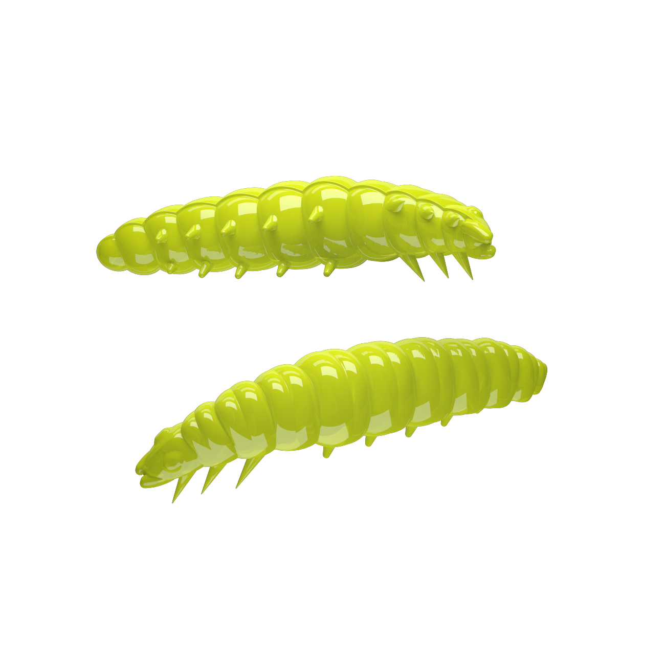 Köp Libra Lures Larva - Hot Yellow (Garlic) på MiEKOfishing.se!