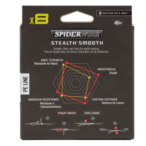 Köp SpiderWire 0,07mm Stealth Smooth 8 - Blue Camo på Miekofishing.se!