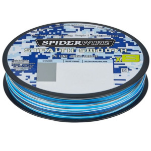 Köp SpiderWire 0,33mm Stealth Smooth 8 - Blue Camo på Miekofishing.se!