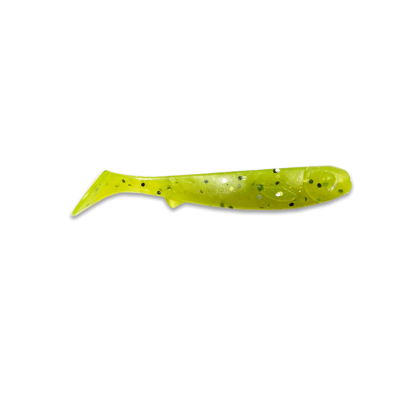 Köp Flatnose Mini 9cm - Zalt and Pepper Lime (10-p) på Mieko Fishing!