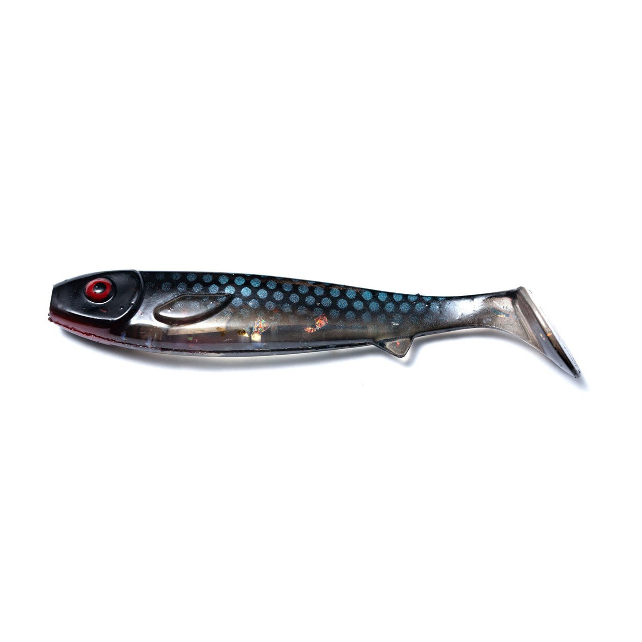 Köp Flatnose Shad Bass 12,5cm - New Moon (2-p) på Mieko Fishing!