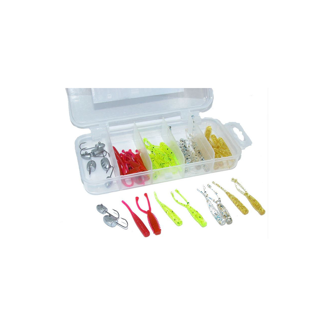 Köp IFISH Rubber IZE Pimpeljigg Kit 48p på Miekofishing.se!