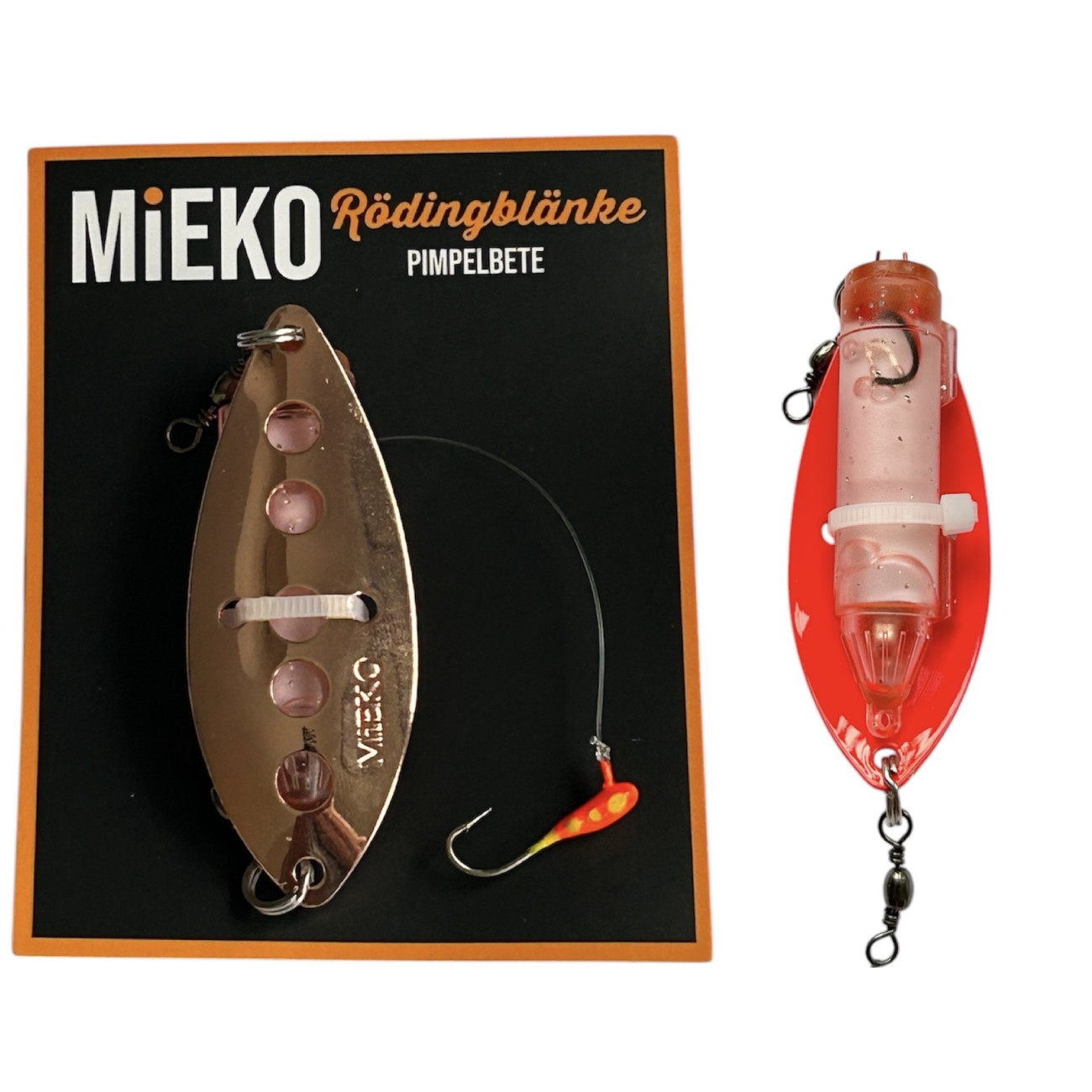 Köp Mieko Rödingblänke - Hot Orange (Fluo)! Endast på Miekofishing.se!