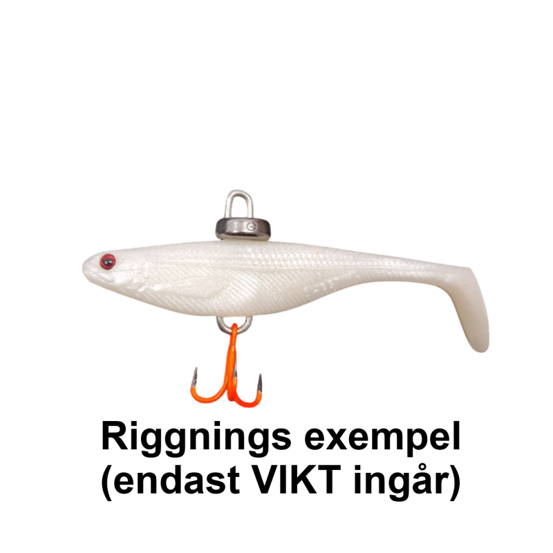 Köp VMC Pike Rig - Refill Weight 5 gr TUNGSTEN (2-pack) på Miekofishing