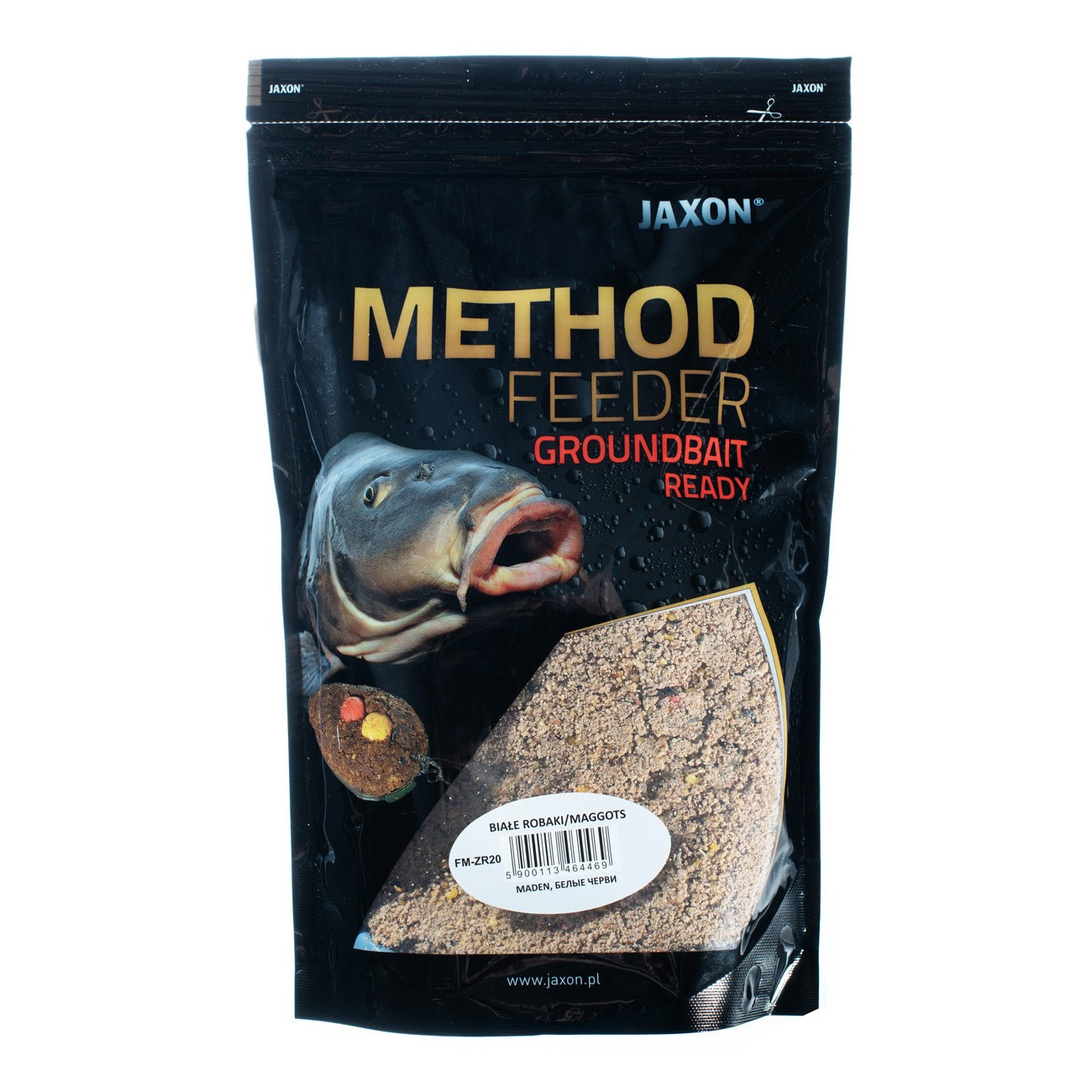 Köp Jaxon Method Feeder Groundbait 750 gr - Maggot på MiEKOfishing.se!