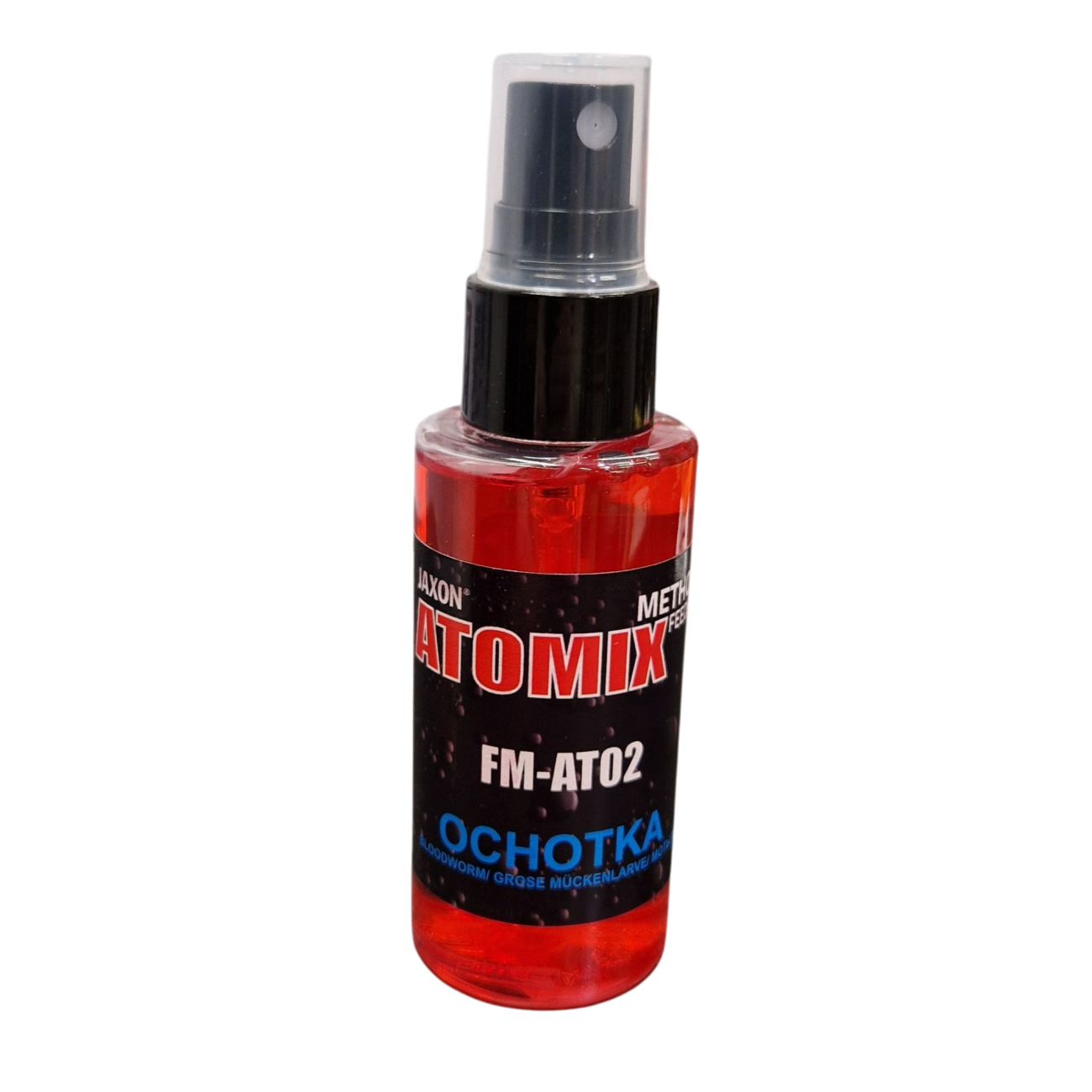 Köp Jaxon Atomix Doftspray - Bloodworm på Miekofishing.se!