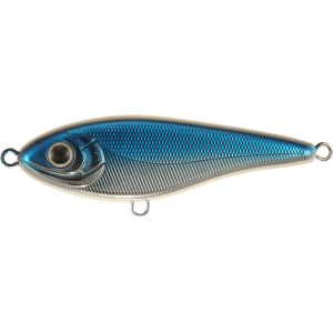 Köp Baby Buster Jerkbait 10 cm - Blue Chrome, på Miekofishing.se!