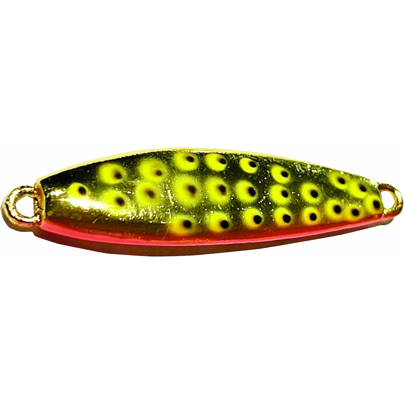 Köp Turbodraget 14 gr - Mässing/Röd/Prickig Färg 47 på MiEKO!