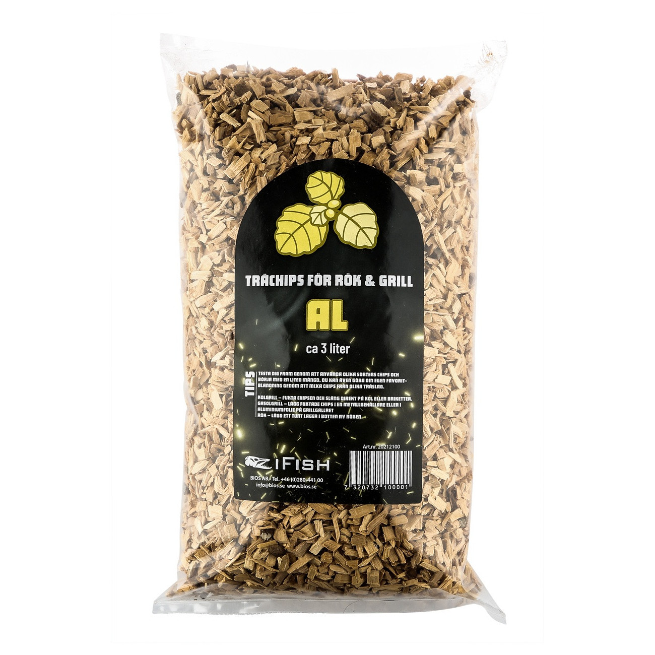Köp IFISH Trächips för Rök & Grill - AL på Mieko Fishing!