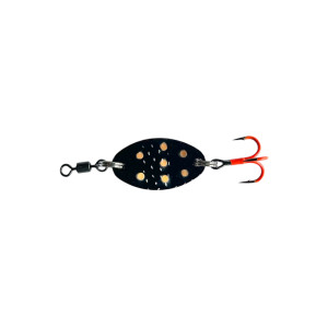 Köp Mieko Trout 7 gram - Black Fluo Orange Dots på Miekofishing.se!