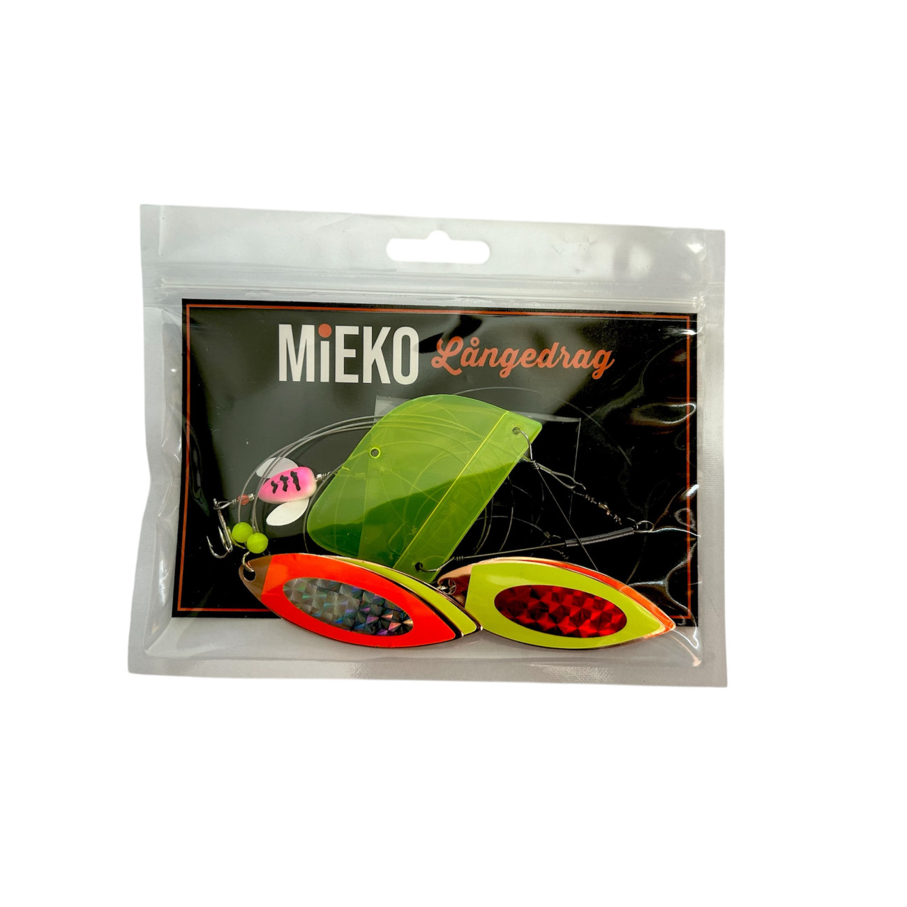 Köp Mieko Långedrag - Red/Yellow Wizard (Spin-N-Glow) hos MIEKO!