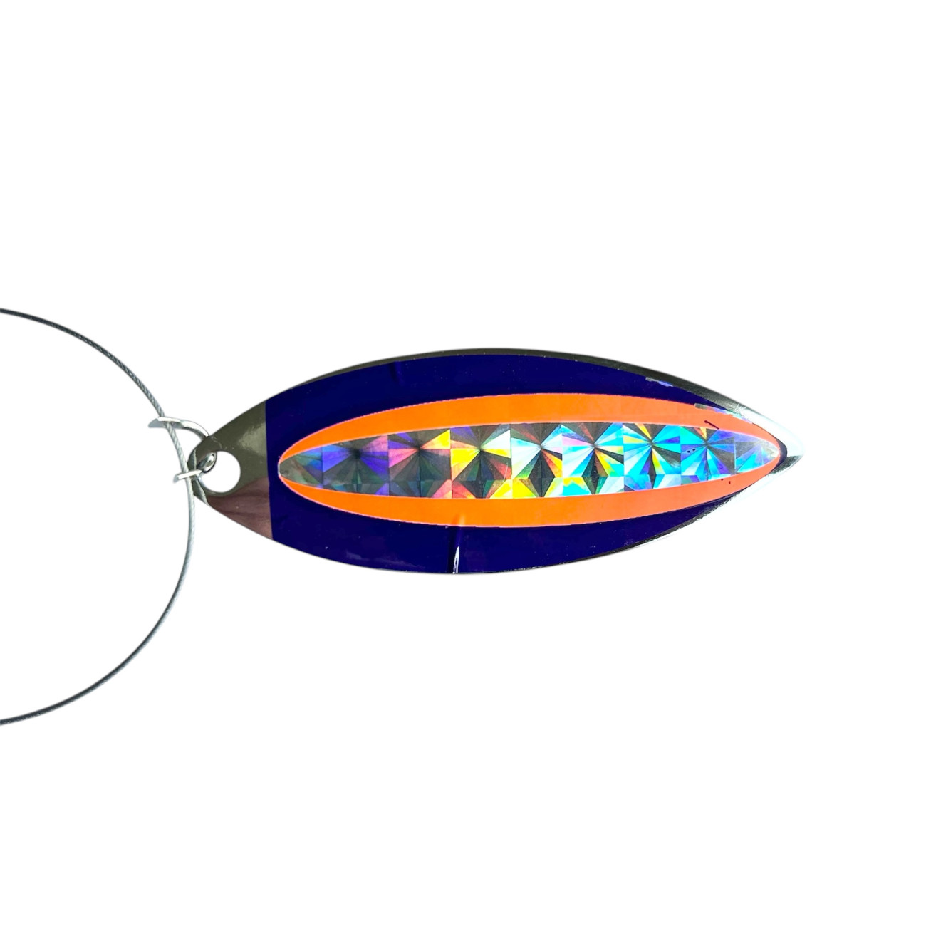 Köp Mieko Långedrag - Purple Silver Star (Spin-N-Glow) hos MIEKO!