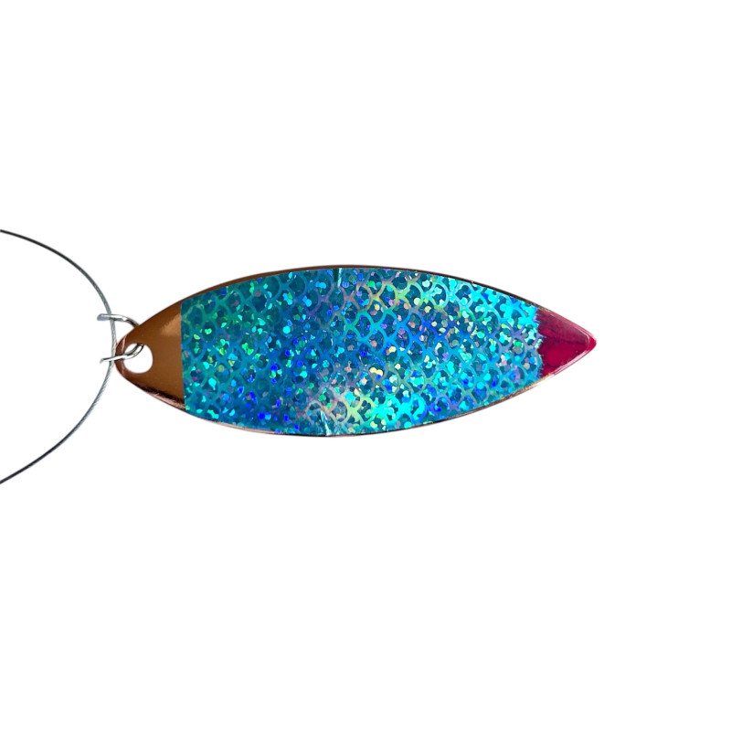 Köp Mieko Långedrag - Blue Rocket (Spin-N-Glow) hos MIEKO!