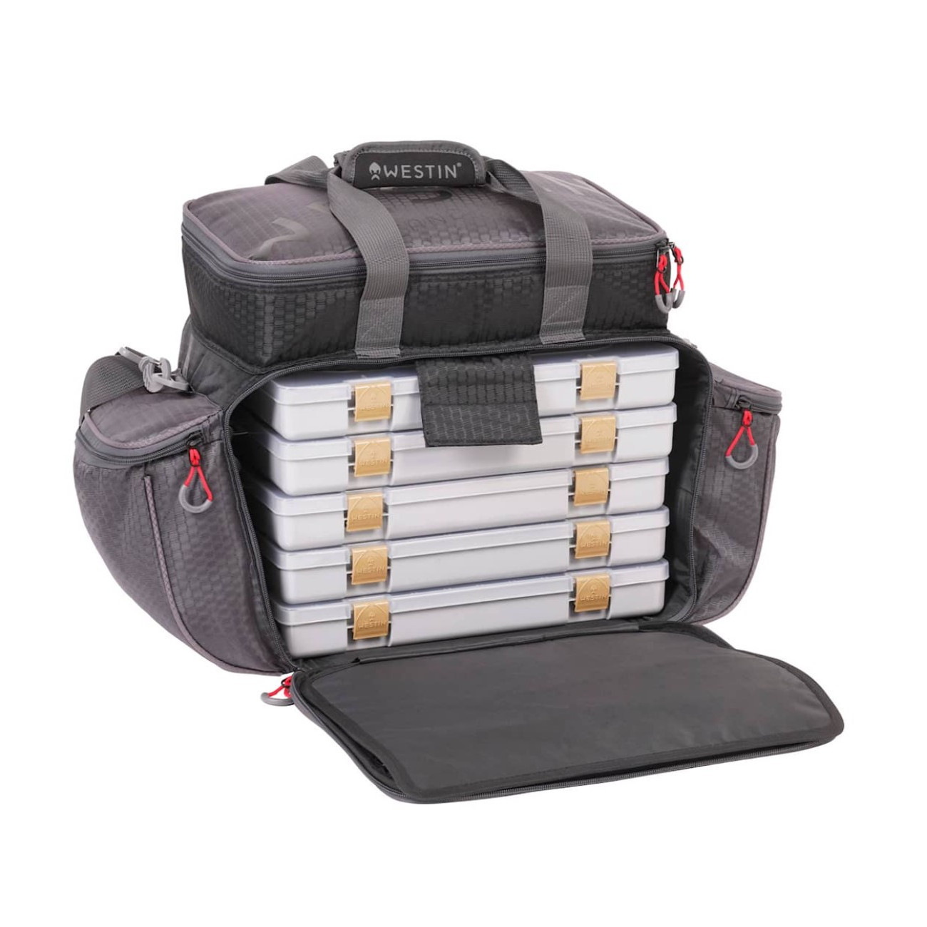 Köp Westin W4 Master Lure Bag 5 Boxes OS - Fiskeväska på Miekofishing!