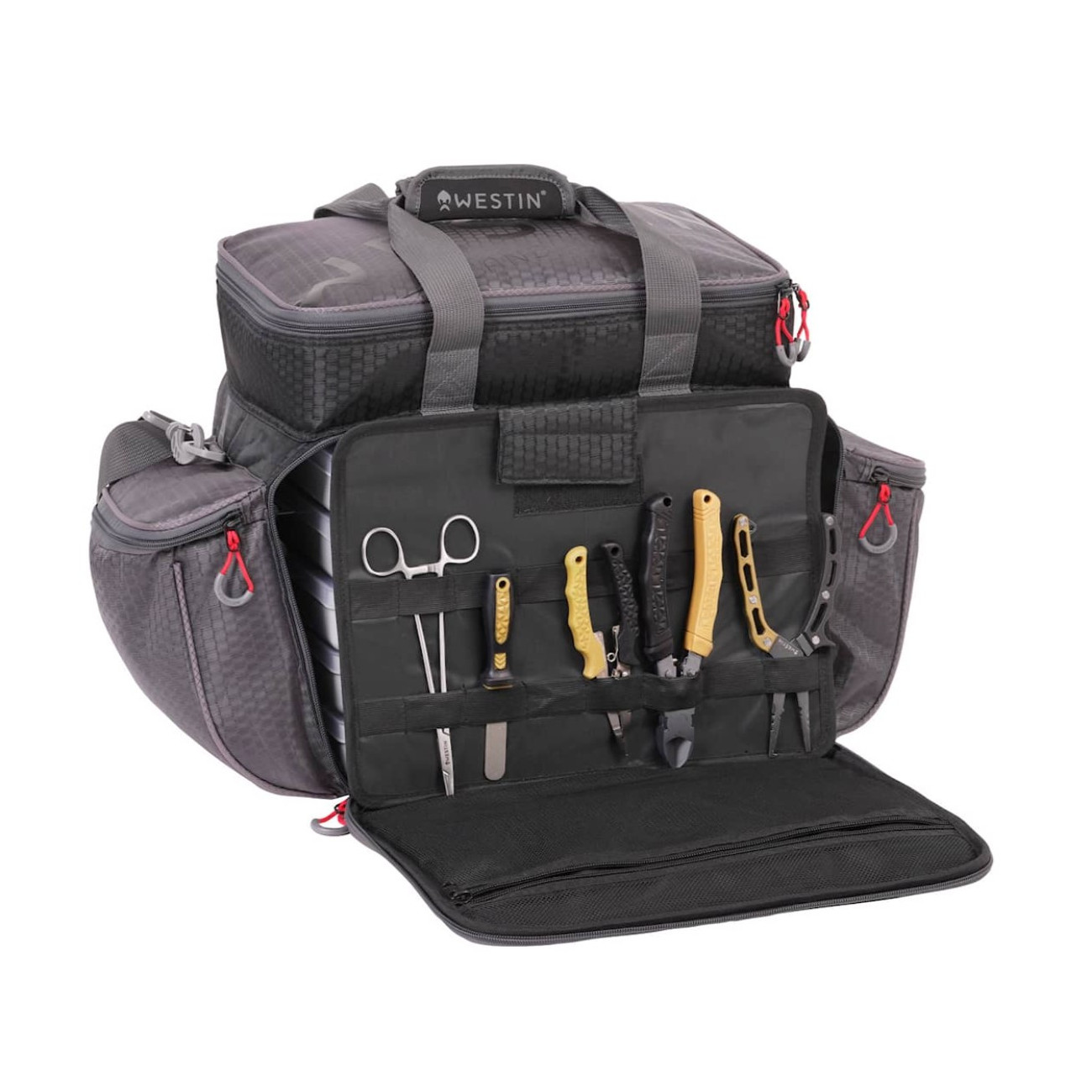 Köp Westin W4 Master Lure Bag 5 Boxes OS - Fiskeväska på Miekofishing!