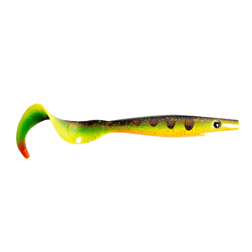Köp Pig Tail Junior 23 cm - Orange Belly Perch (2-p) på Miekofishing.se!