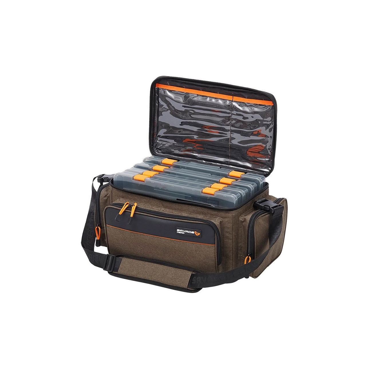 Köp SG System Box Bag L 4 Boxes - Fiskeväska på Miekofishing.se!
