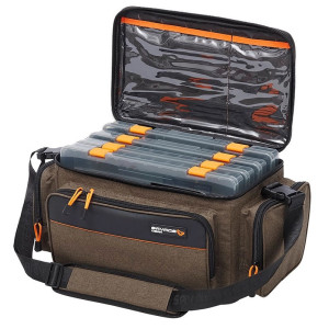 Köp SG System Box Bag L 4 Boxes - Fiskeväska på Miekofishing.se!