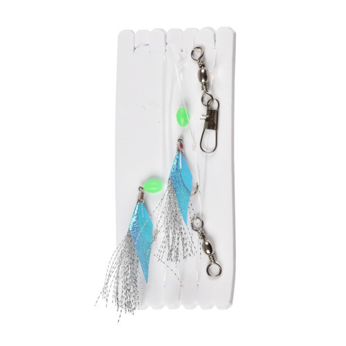 Köp IFISH Kasthäckla Glittervinge 2/0 Blå - Kasthäckla på Miekofishing.se!
