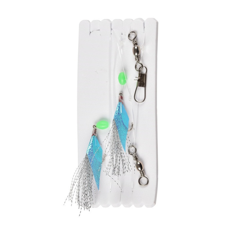 Köp IFISH Kasthäckla Glittervinge 2/0 Blå - Kasthäckla på Miekofishing.se!