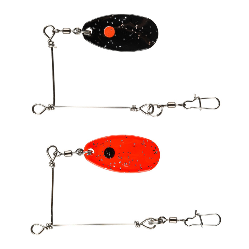 Köp IFISH Barrel Spin M, FLUO (2-pack) - Instant Spinnerbait på Miekofishing.se