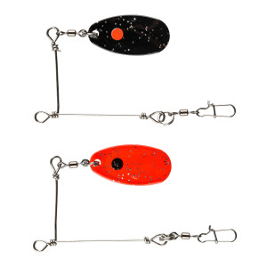 Köp IFISH Barrel Spin M, FLUO (2-pack) - Instant Spinnerbait  på Miekofishing.se