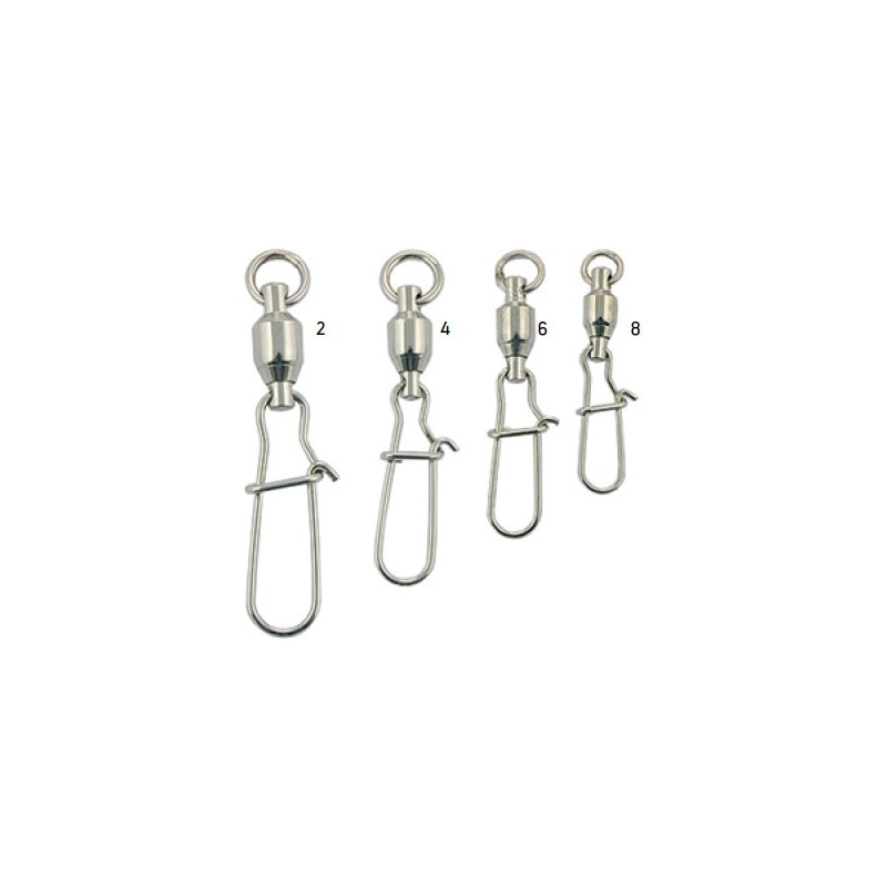 Köp Beteslås Bearing Swivel Stl 8 - 25 kg (5-pack) på Miekofishing.se!