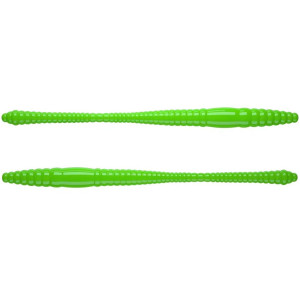 Köp Dying Worm 70mm - Hot Green (Krill) Libra Lures på MiEKO!