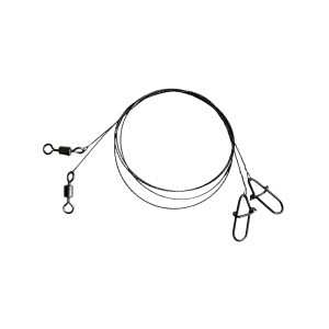Köp Wolfram Leader Tafs 15kg 25cm (2-pack) på Miekofishing.se!