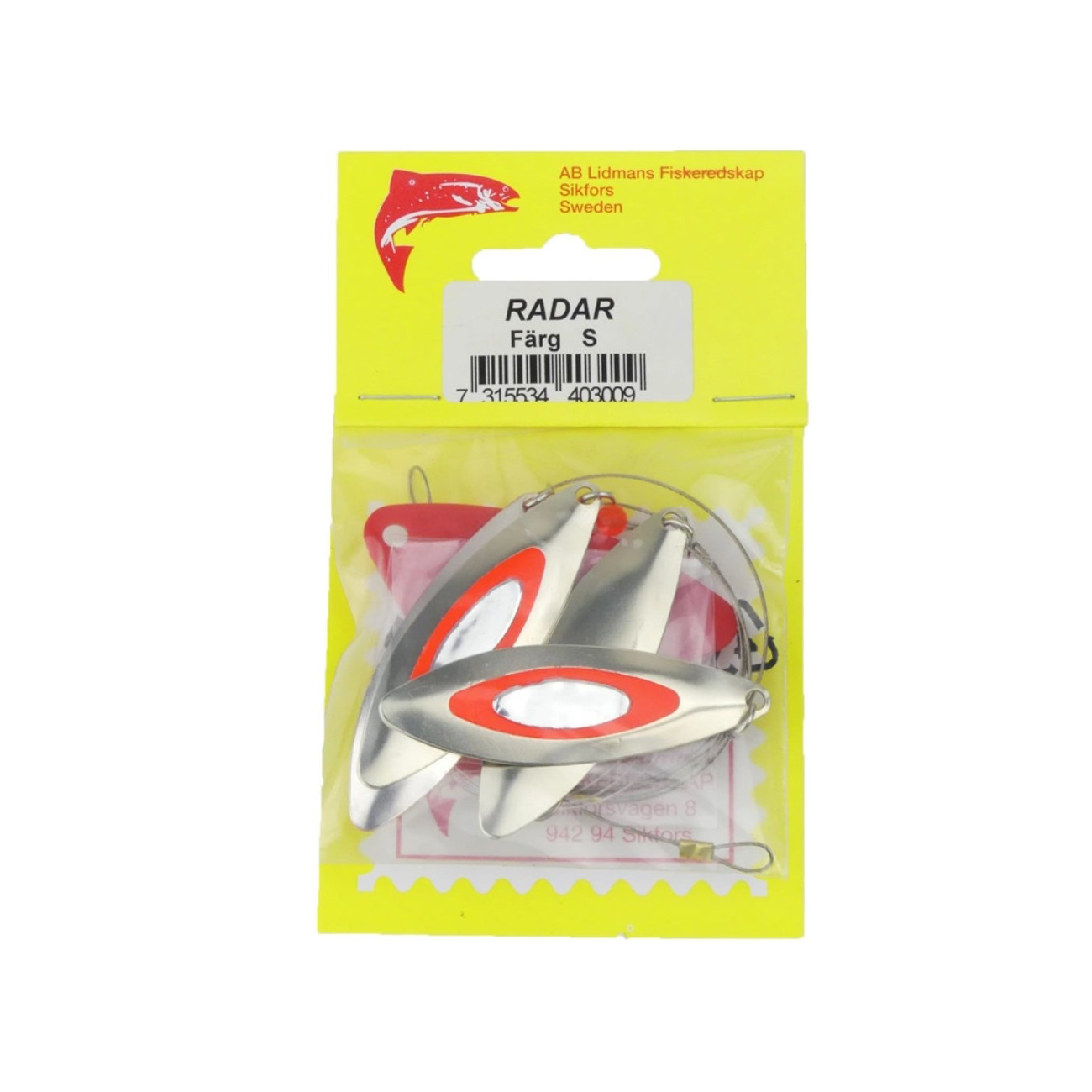 Köp Lidmans Långedrag Radar - Silver på Miekofishing.se!