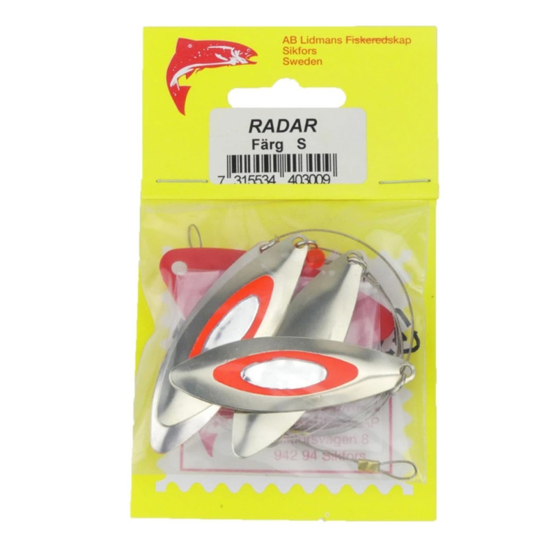 Köp Lidmans Långedrag Radar - Silver på Miekofishing.se!