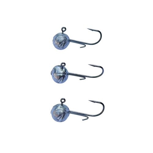 Köp Jiggskallar 4g #6 Black Slim Micro (3-pack) på Miekofishing.se!