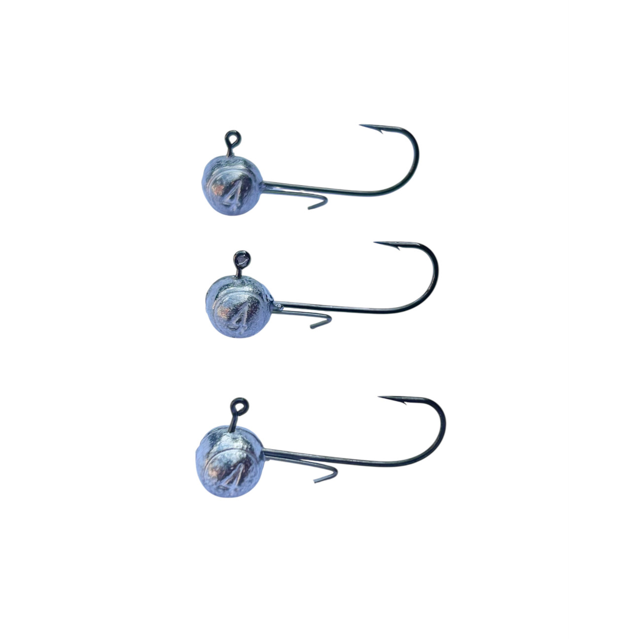 Köp Jiggskallar 4g #4 Black Slim Micro (3-pack) på Miekofishing.se!