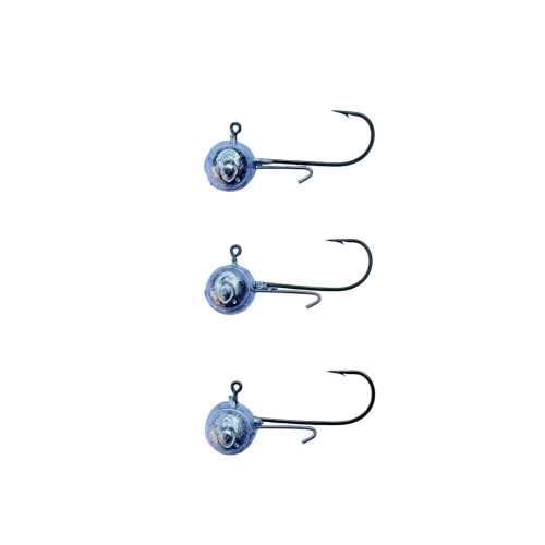 Köp Jiggskallar 6g #4 Black Slim Micro (3-pack) på Miekofishing.se!