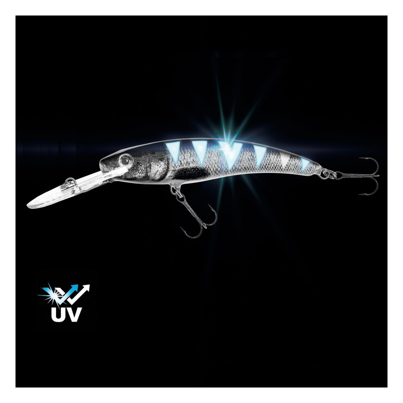 Köp Jaxon Diver Gösvobbler 9 cm - UV Tiger Perch på Miekofishing.se!