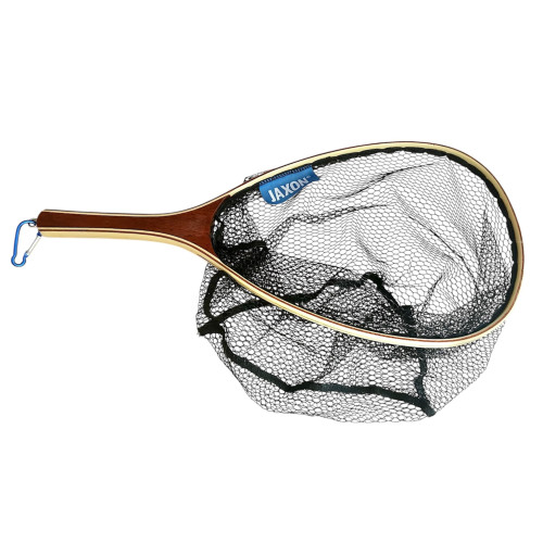Köp Jaxon Classic Trout Net - Trähåv med gummerat nät på MiEKO!