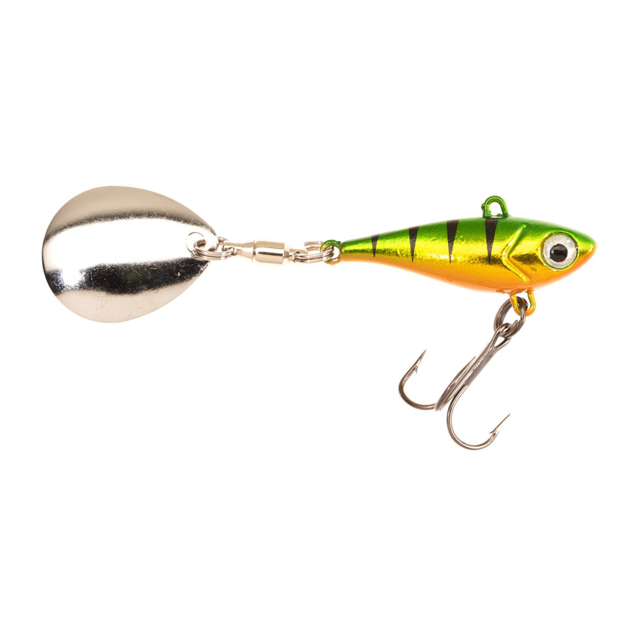 Köp Jaxon Rapid Tail Spinner 12g -  Fire Tiger på Miekofishing.se!