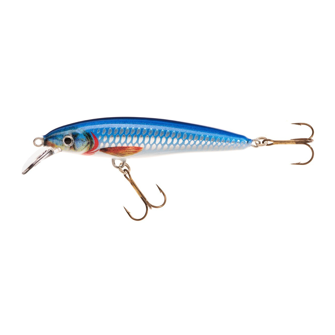 Köp Jaxon Vobbler Alba Twitch 9cm - Silver Blue Roach på MiEKO!