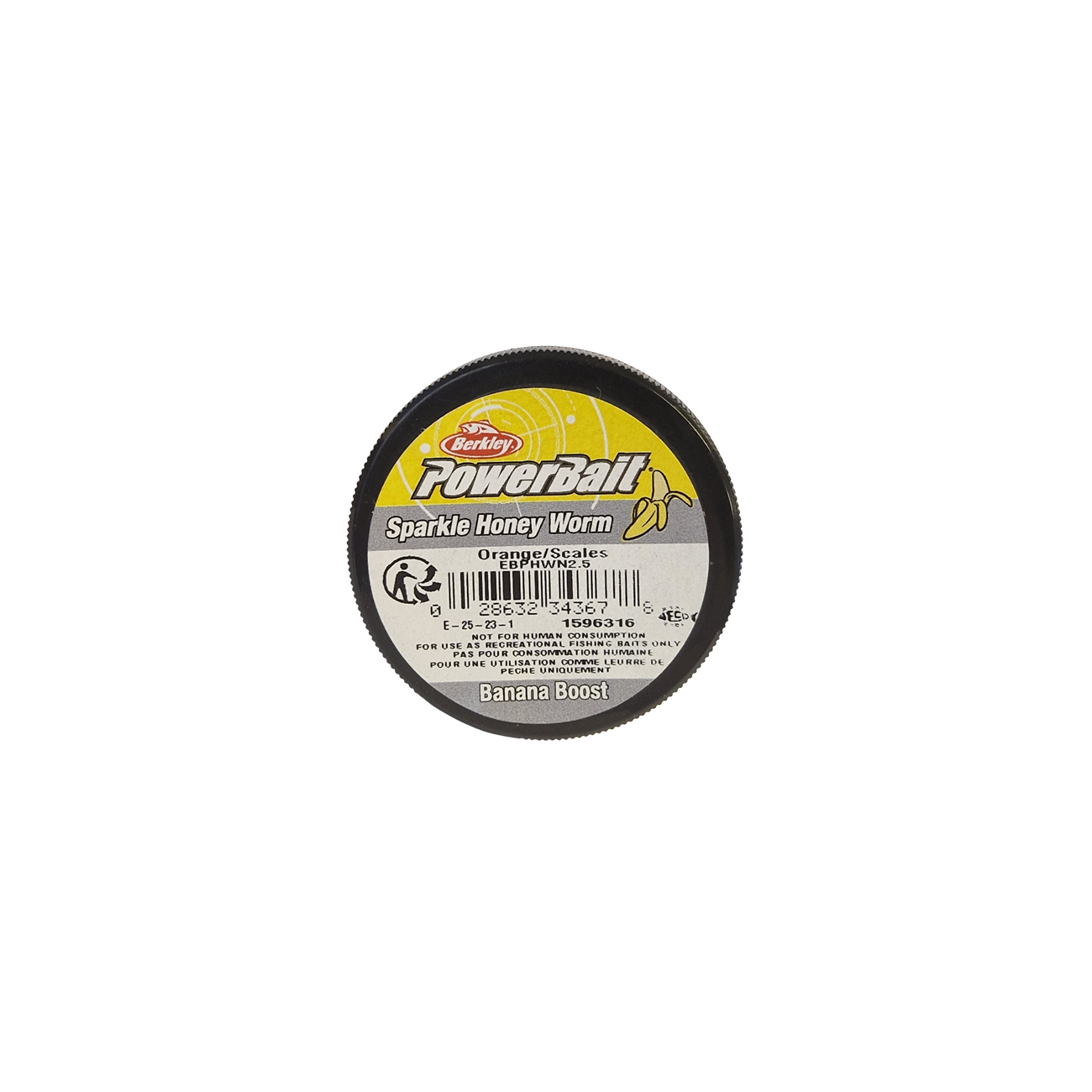 Köp PowerBait Honey Worm 25mm - Orange/Scales (Banana Boost) på MiEKO!