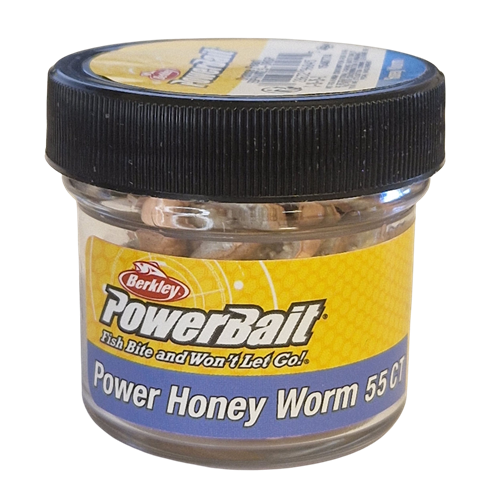 Köp PowerBait Honey Worm 25mm - Orange/Pearl på MiEKOfishing.se!