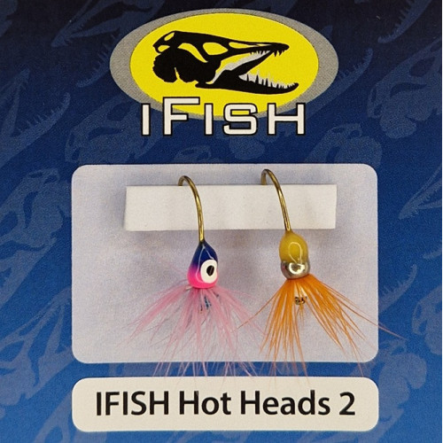 Köp IFISH Hot Heads 2 - Pimpelkrok (2-pack) på Miekofishing.se!