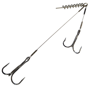 Köp Shallow Stinger, Dubbel 1x7Wire,12+4cm,strl 1/0+1 på Miekofishing!